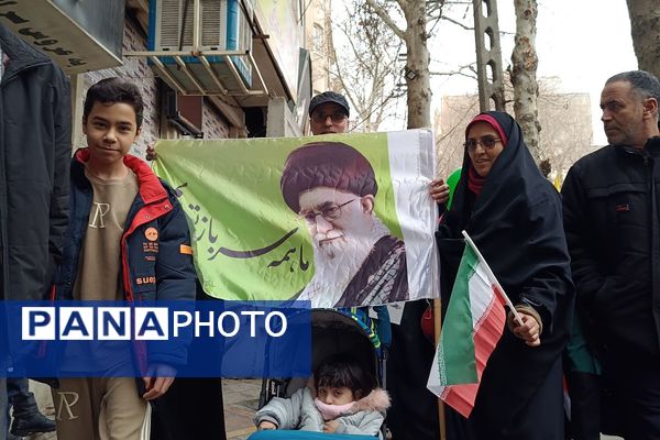 حضور گسترده مردم شهرستان شهید پرور شهرستان شهریار در راهپیمایی ۲۲ بهمن