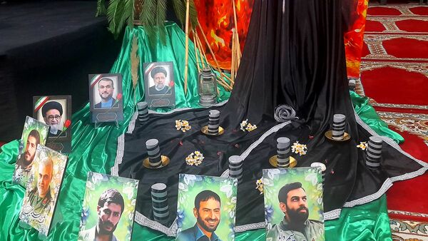 مراسم شهادت حضرت فاطمه در مسجد امام باقر(ع)