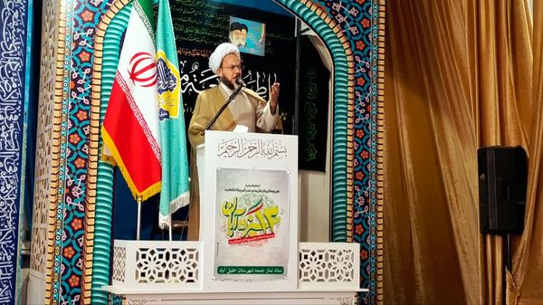 حضور پر شور بسیجیان در نماز جمعه شهرستان خلیل آباد 