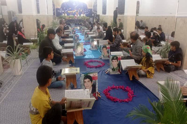 ترتیل خوانی نوای ملکوت در منطقه شبانکاره 