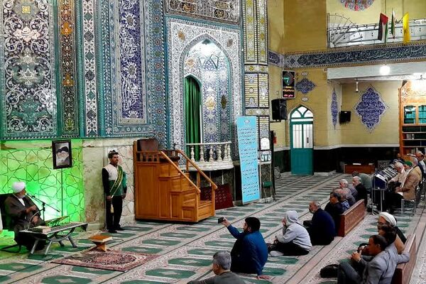 مراسم چهلم شهادت سید مقاومت و سردار نیلفروشان در شهرستان ورامین
