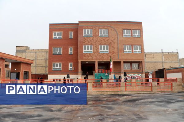 آیین افتتاح مدرسه ۱۴ کلاسه روستای خیرآباد