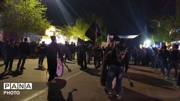 هیئت روستای زروند در چهل و ششمین شب از اجتماعات مردمی نیشابور 