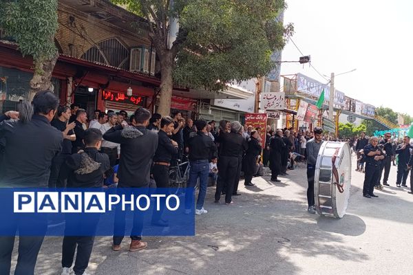 برگزاری مراسم عزاداری تاسوعای حسینی در شهرستان اسلام آباد غرب 