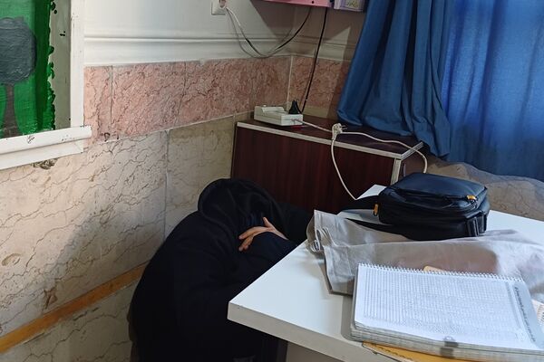 دانش‌آموزان دبیرستان زینبیه۲ شهریار آماده مقابله با زلزله