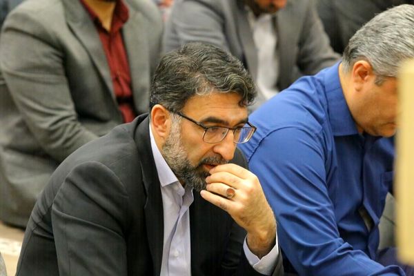 مراسم یادبود شهادت آیت‌الله رئیسی و همراهان در اداره‌کل آموزش و پرورش استان چهارمحال بختیاری