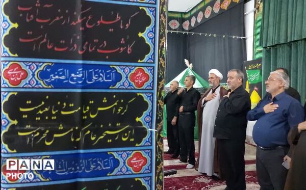 حضور استاندار خراسان جنوبی در جمع عزاداران روستاهای « رزگ » و « شوکت آباد » بیرجند 
