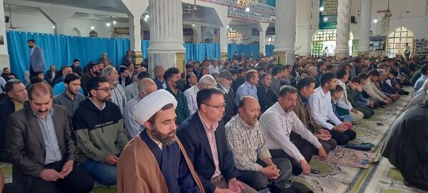 اقامه نماز عید فطر در شهرآشخانه
