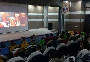 هیجان سینما در دل کانون پرورش فکری شهرستان سلسله با حضور دانش‌آموزان شهید مفتح