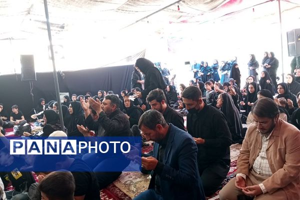 سوگواری سیدالشهدا در دبستان تربیت نصیر شهر