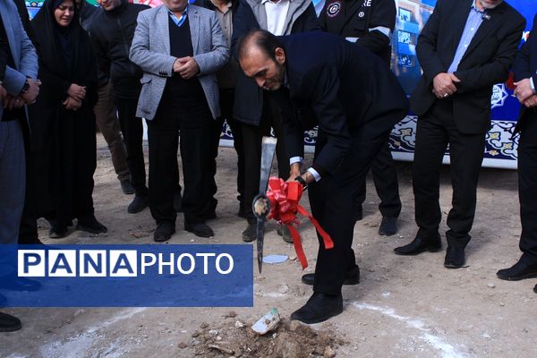 آیین کلنگ‌زنی ۵ مدرسه جدید، آغاز نهضت ۲۵۲ میلیاردی مدرسه‌سازی