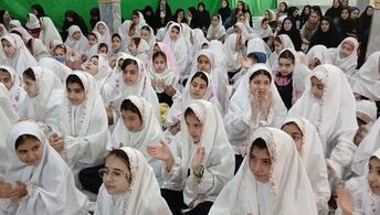 برگزاری جشن تکلیف دانش آموزان دختر شهرستان سیروان