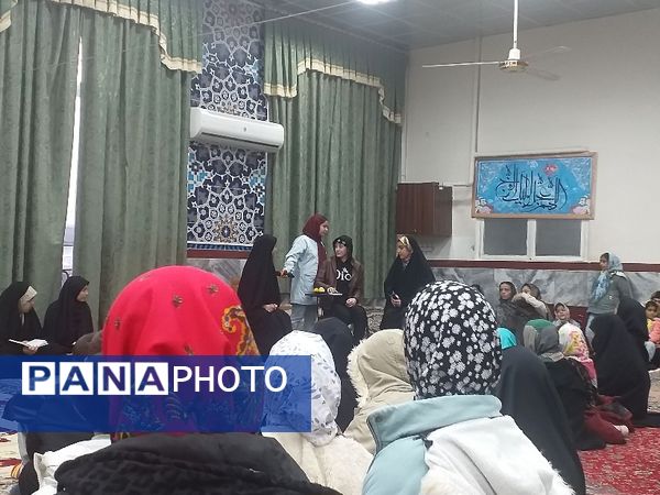 برگزاری جشن یلدای فاطمی در مسجد مسلم ابن عقیل شیروان