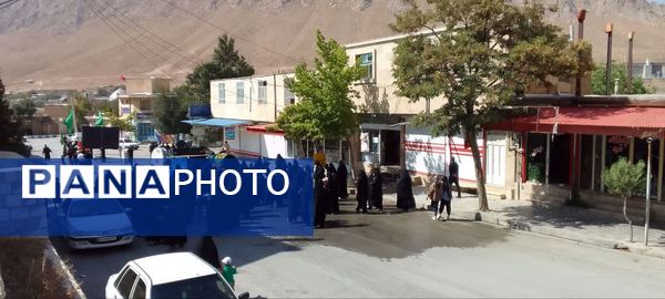 خیابان‌های بن، رنگ ماتم گرفت: تشییع نمادین پیکر امام هشتم