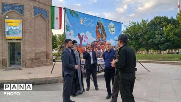 مواکب عید غدیر خم در تویسرکان