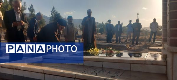 غبارروبی مزار شهدای روستای سربالا 