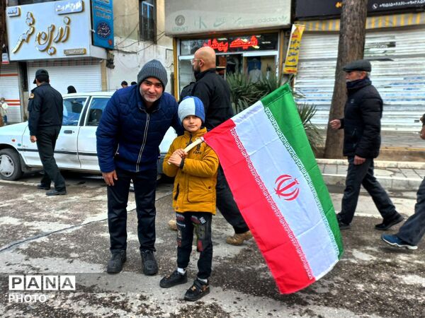 راهپیمایی خشم و نصر مردم نیشابور 