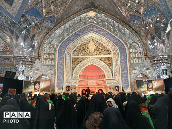 در حریم کوچکترین سرباز کربلا