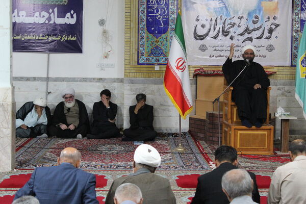 برگزاری مراسم گرامیداشت سالگرد ارتحال امام خمینی (ره) در شهر درق