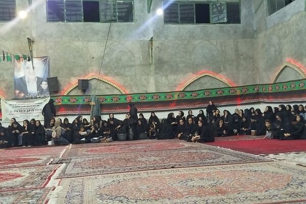 سوگواری عزاداران حسینی در نیر