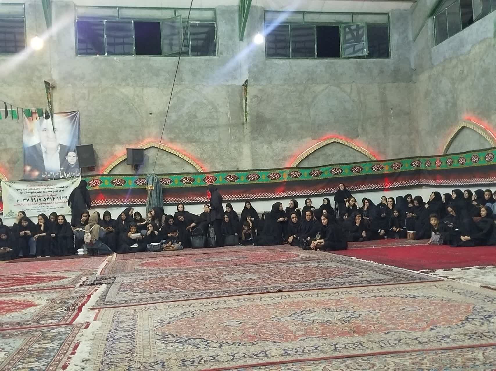 سوگواری عزاداران حسینی در نیر