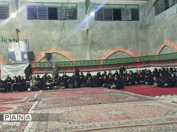 سوگواری عزاداران حسینی در نیر