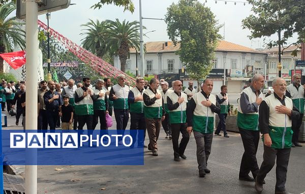 آیین دسته‌روی شهادت امام رضا(ع) در قائمشهر 