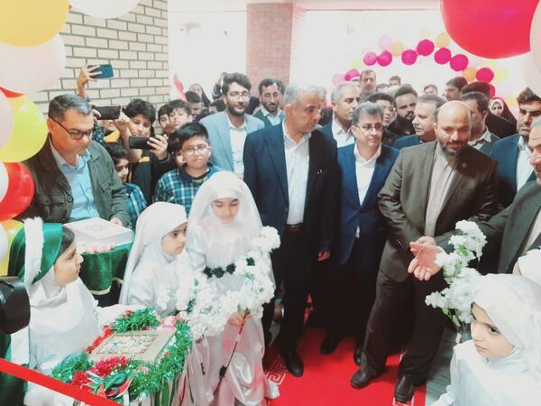 افتتاح مدرسه  ۱۲ کلاسه فروغی بسطامی در بوشهر