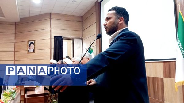 مراسم تودیع و معارفه مدیر آموزش و پرورش کاشمر