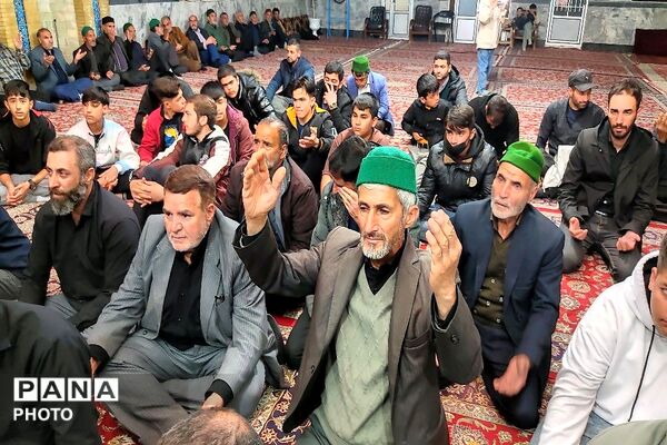 مراسم شهادت قائد امت در شهر بار نیشابور