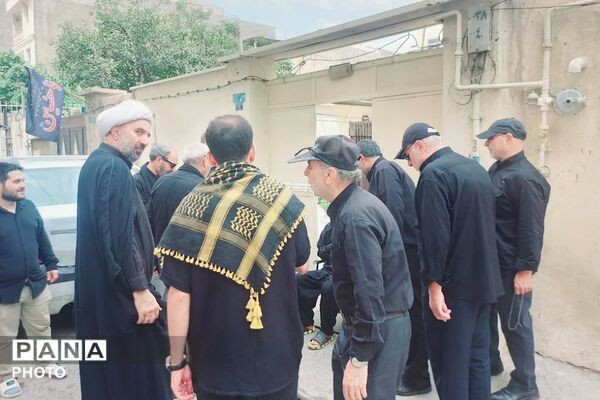 مراسم سوگواری قمربنی هاشم (ع) در شهرک گلشهر چهاردانگه
