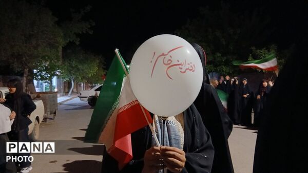 حضور پرشور دختران در جشن میلاد حضرت معصومه(س)