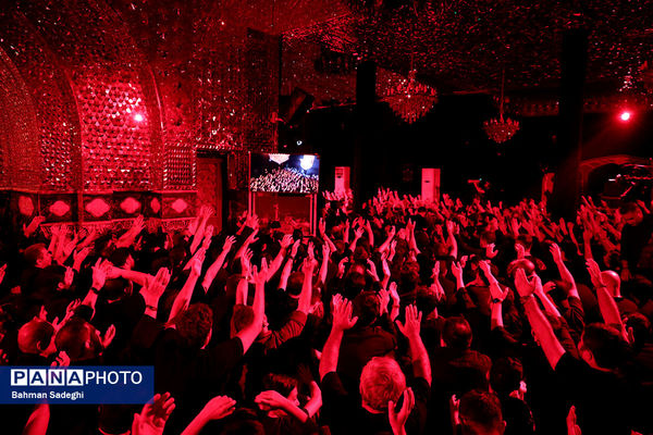 مراسم عزاداری شب تاسوعای حسینی (ع) در آستان امامزاده صالح(ع)