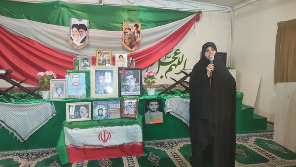 یادواره شهدا در دبستان شاهد حاج تقی آقا بزرگ ناحیه یک مشهد 