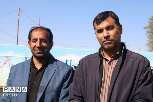 افتتاح زمین چمن دبیرستان شهید علی نکویی شهرستان فهرج