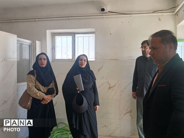 بازدید کارشناسان استانی از روند اجرایی پروژه مهر شهرستان درگزین 