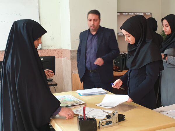 گردآوری آثار جشنواره فرهنگی هنری فردا و پرسش مهر در کانون فرهنگی تربیتی قدس