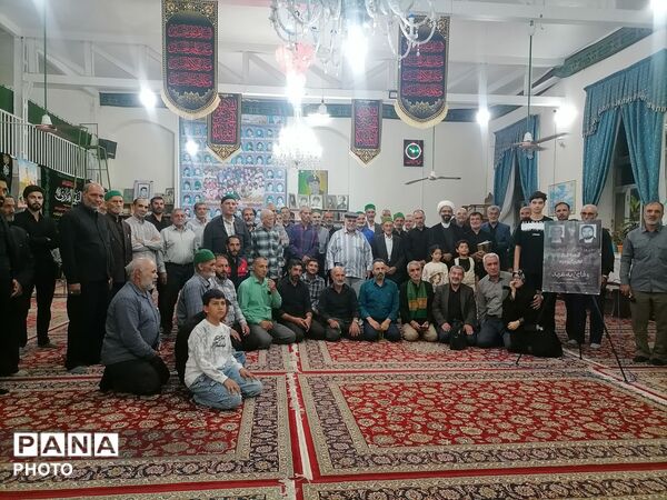 برگزاری آیین  بزرگداشت آیت الله سید علی خامنه ای در مسجد جامع شهر بار
