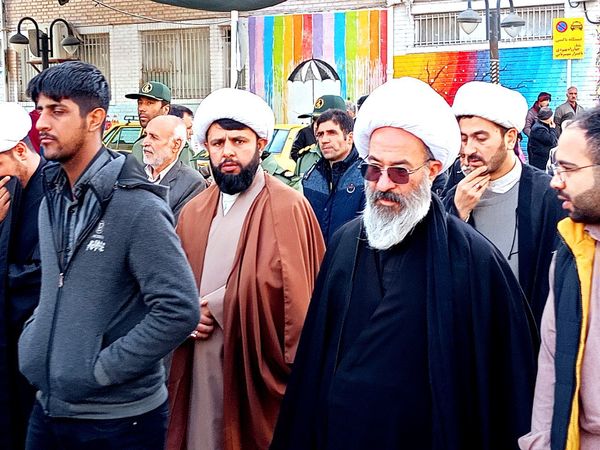 تشییع با شکوه شهید جوادحسن زاده شهید مرزبانی فراجا