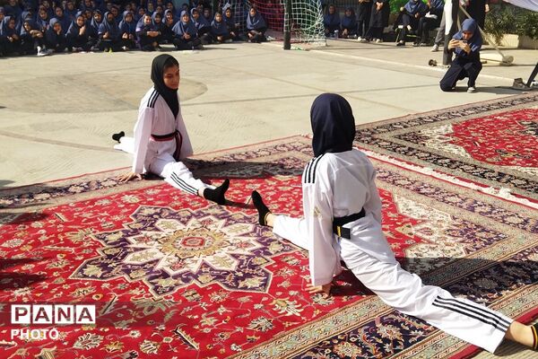 المپیاد ورزشی در مدارس حاتم، ارشاد و راضیه شکرایی ناحیه دو شهرری 