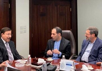 دیدار رئیس سازمان حج و زیارت با وزیر گردشگری و رئیس بانک مرکزی عراق