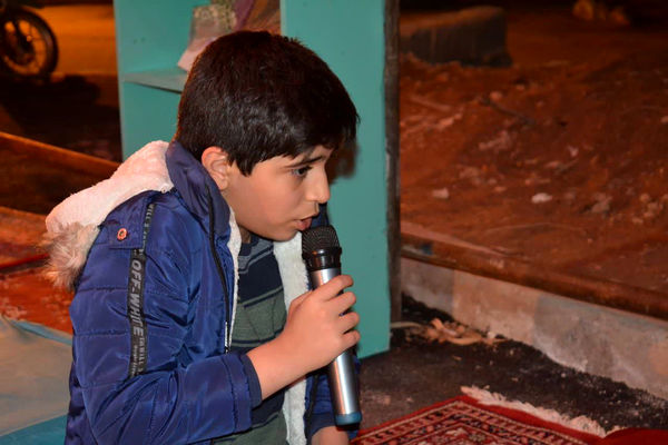 محفل انس نوجوانان با شهید گمنام بوستان لاله