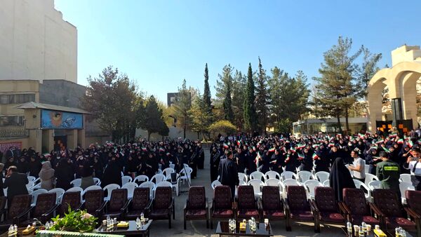 آیین نواختن زنگ پدافند غیرعامل در ناحیه شش مشهد