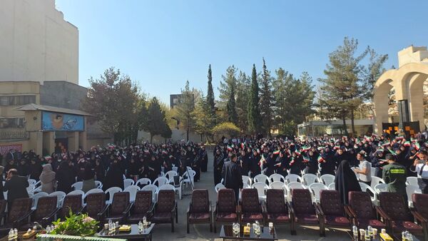 آیین نواختن زنگ پدافند غیرعامل در ناحیه شش مشهد