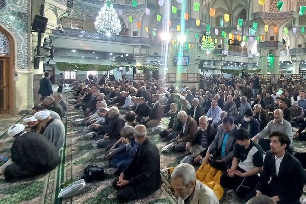 برپایی نماز جمعه در مصلی حرم حضرت عبدالعظیم حسنی(ع) 