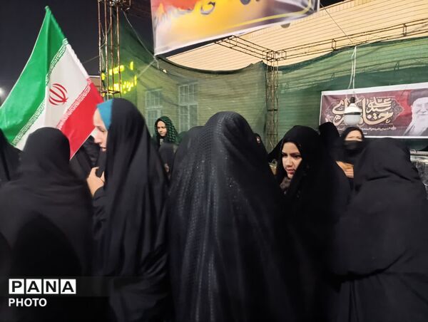 میزبانیِ موکب امام خامنه‌ای توسط دانش‌آموزان پیشتاز خدیجه کبری مهردشت ابرکوه