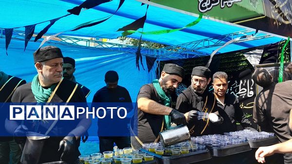 مراسم تاسوعای حسینی در کرج