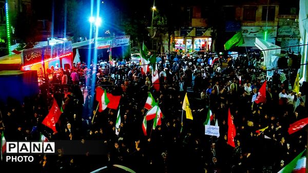 طنین فریادهای «وعده صادق ۵» در تجمع مهرورزی