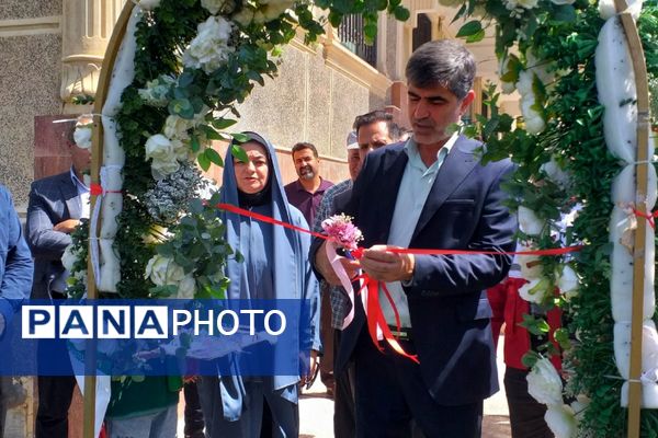 آیین بهره‌برداری از فضاهای ورزشی آموزش و پرورش شهرستان ملارد 