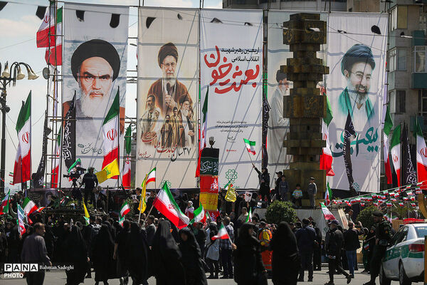 چهلمین روز شهادت رهبر شهید انقلاب اسلامی - تهران/2